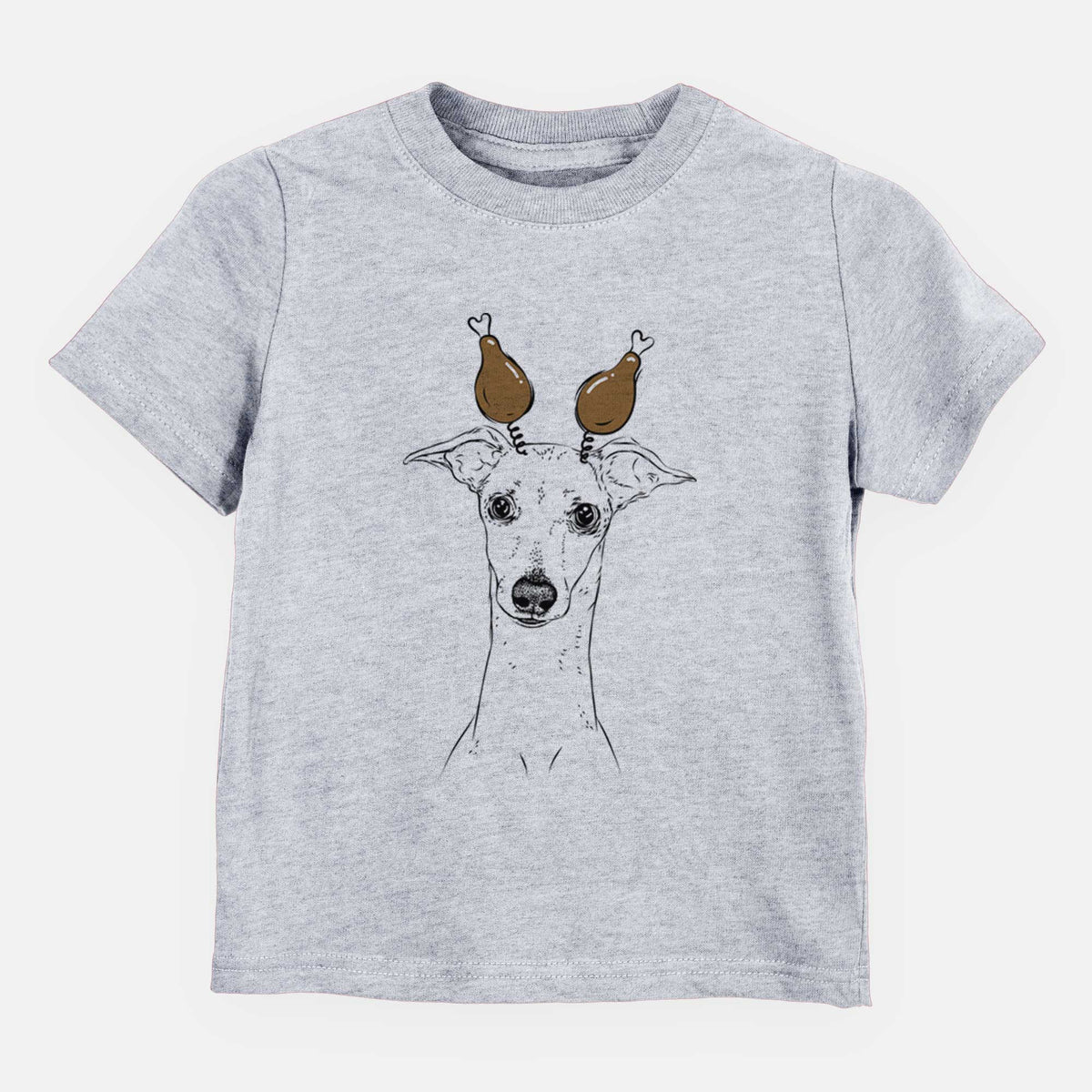 Thanksgiving Pip the Italian Greyhound - Kids/Youth/Toddler Shirt