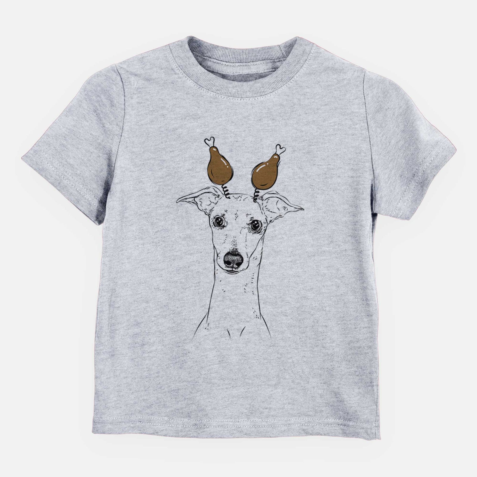 Thanksgiving Pip the Italian Greyhound - Kids/Youth/Toddler Shirt