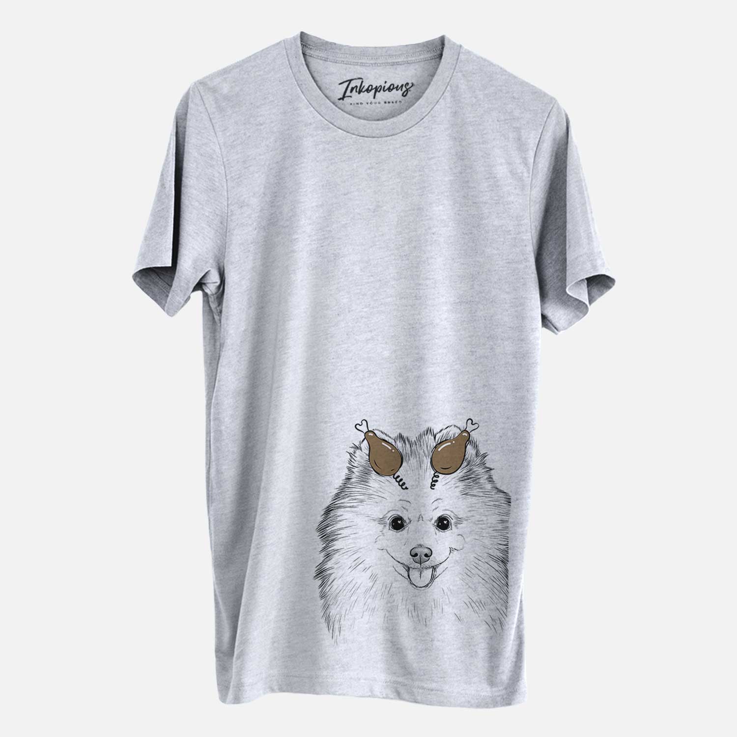 Thanksgiving Piper Jo the Pomeranian - Unisex Crewneck