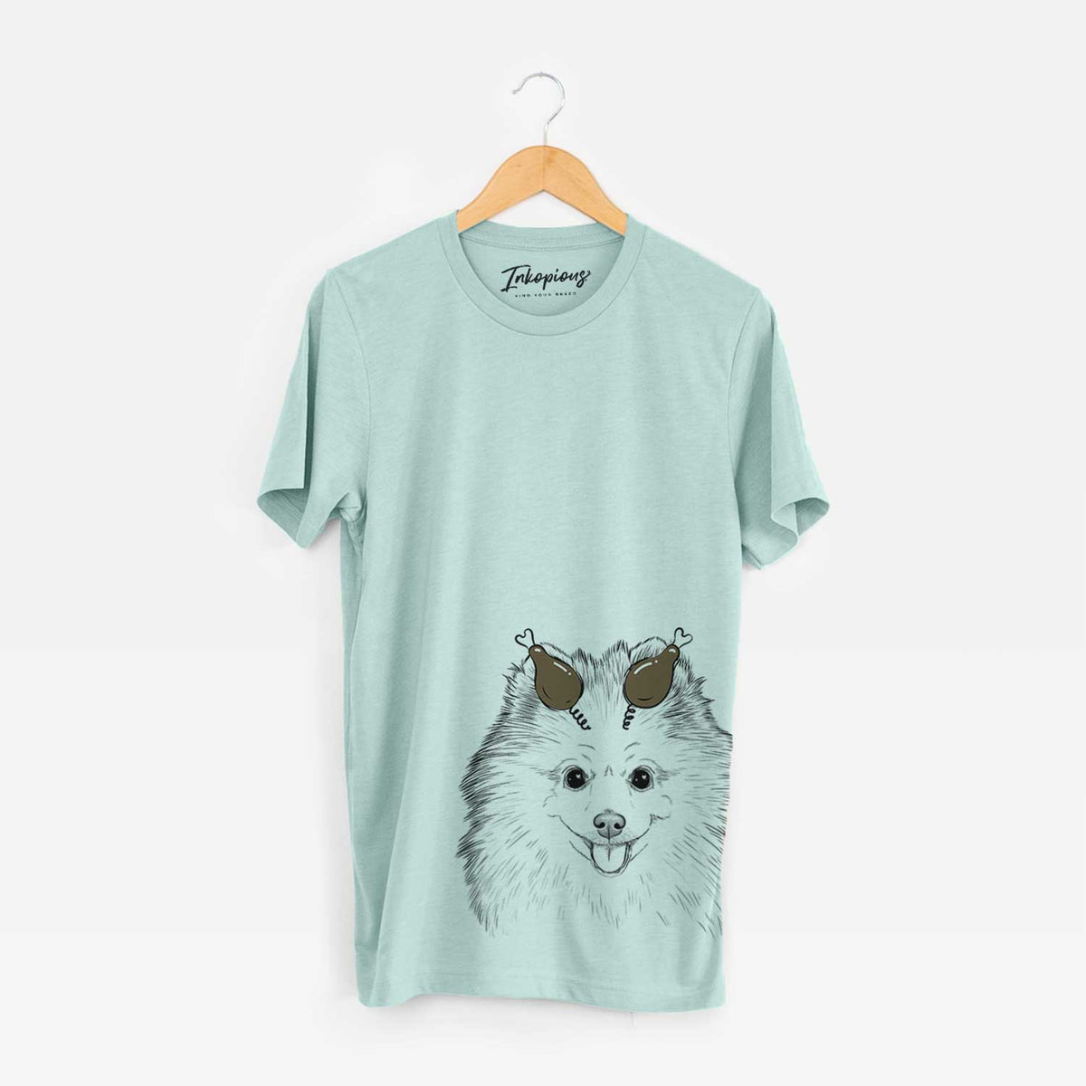 Thanksgiving Piper Jo the Pomeranian - Unisex Crewneck