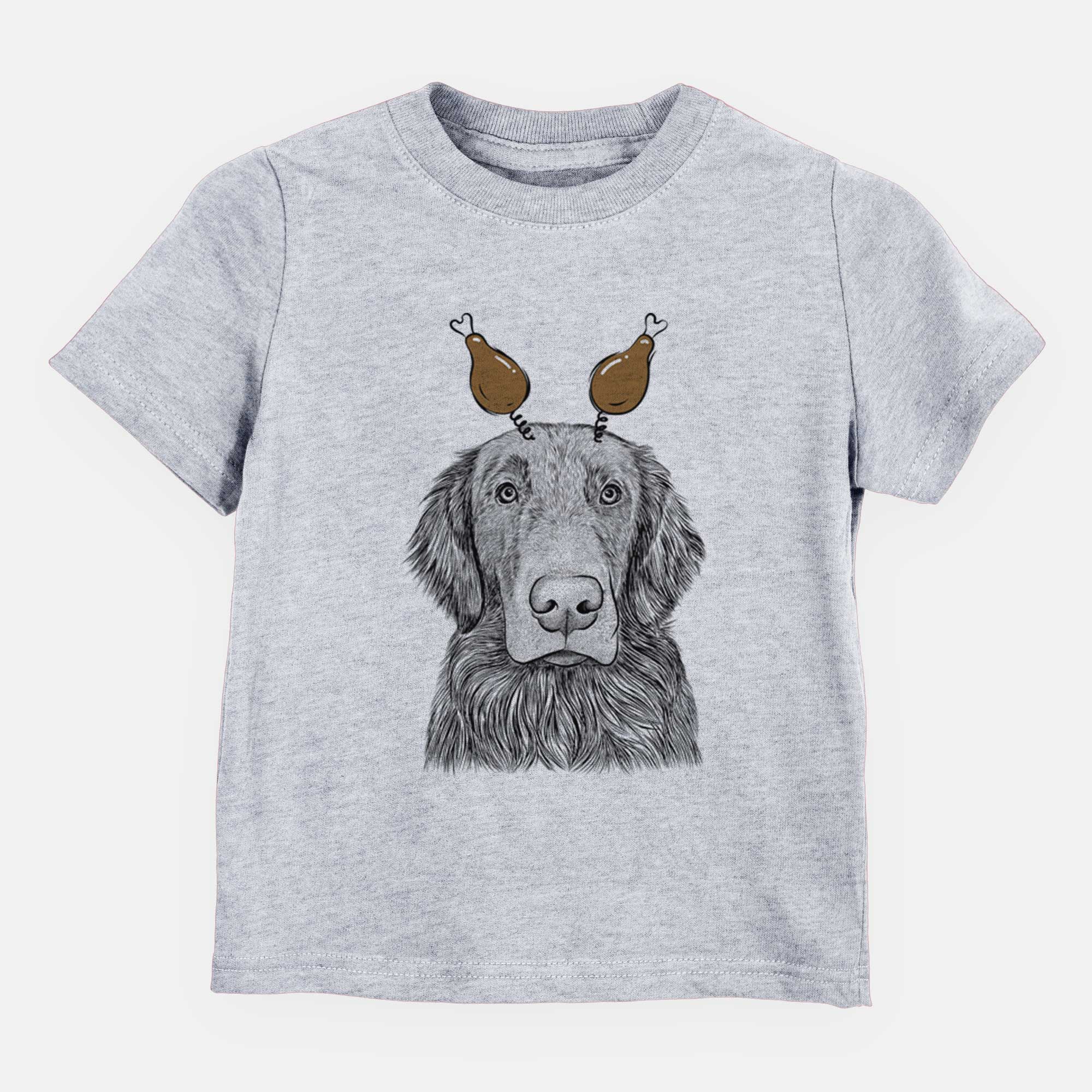 Thanksgiving Pippin the Flat Coated Retriever - Kids/Youth/Toddler Shirt