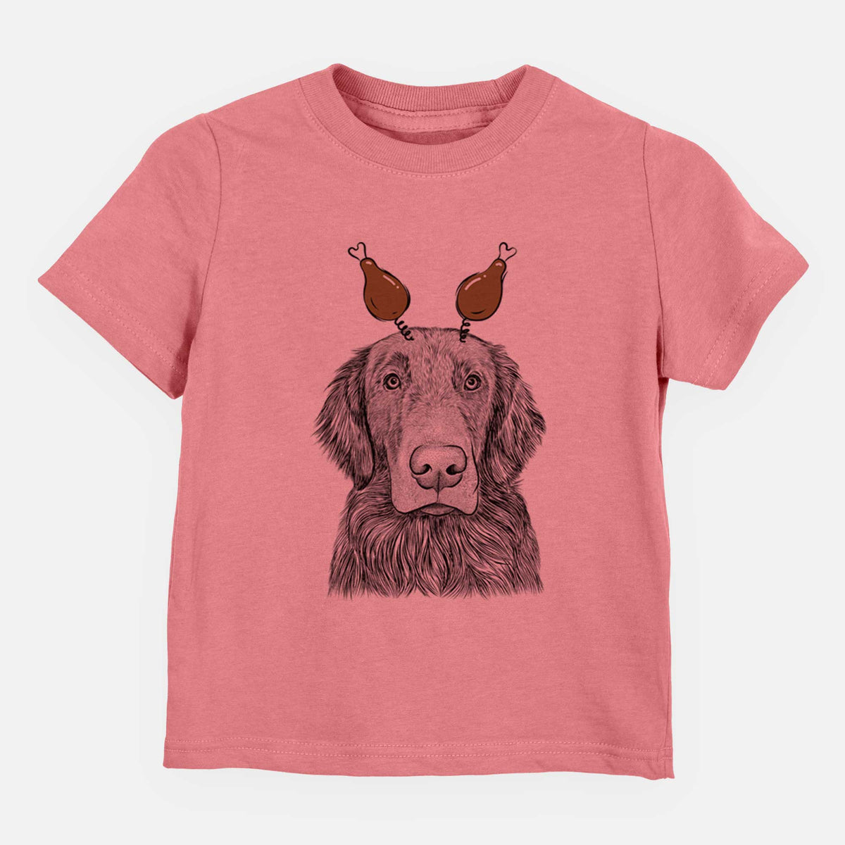 Thanksgiving Pippin the Flat Coated Retriever - Kids/Youth/Toddler Shirt