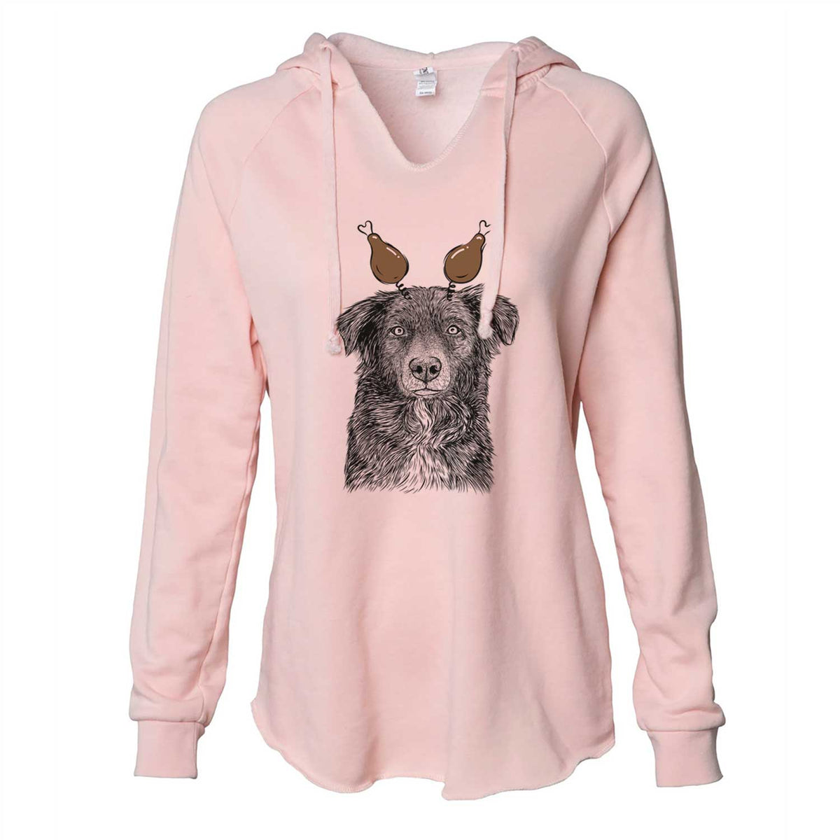 Thanksgiving Pixel the Australian Shepherd - Cali Wave Hooded Sweatshirt