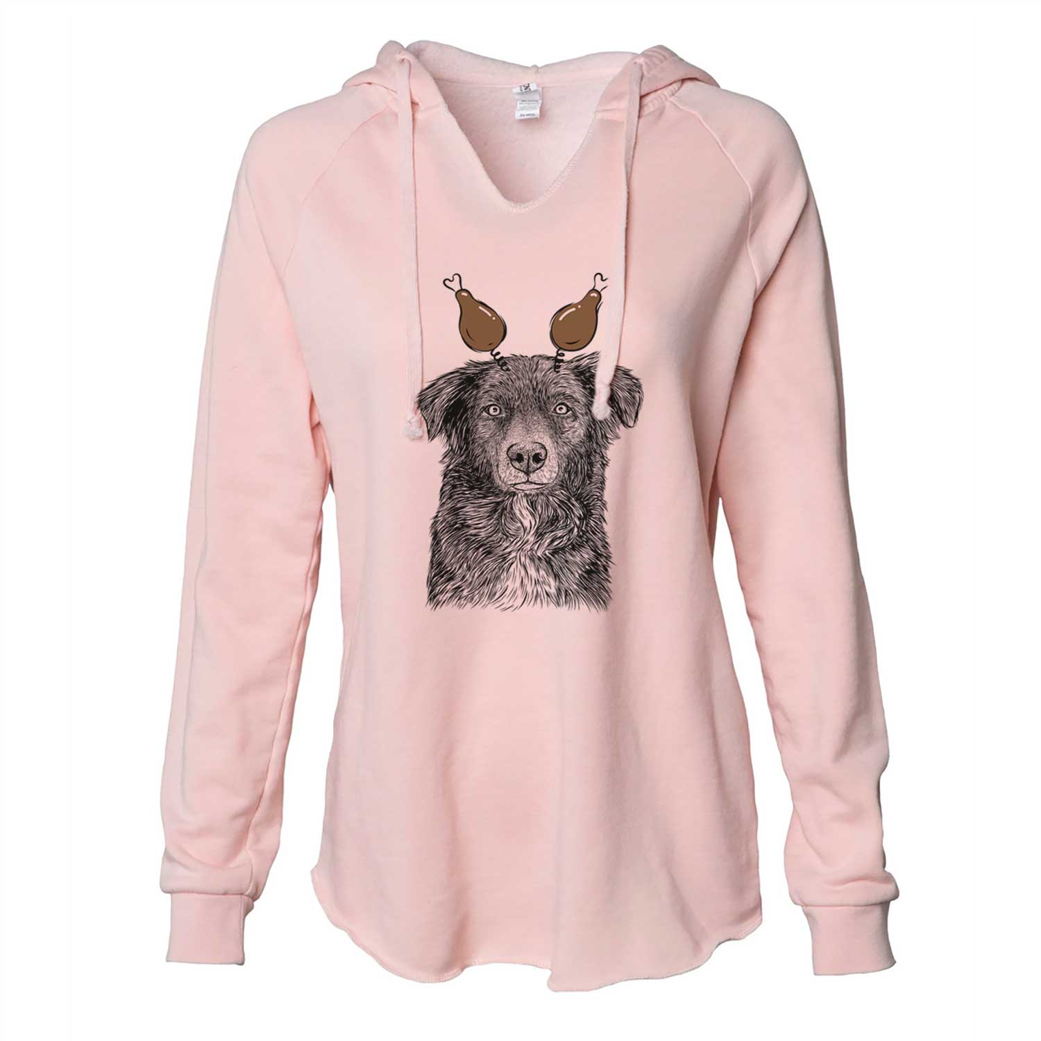 Thanksgiving Pixel the Australian Shepherd - Cali Wave Hooded Sweatshirt