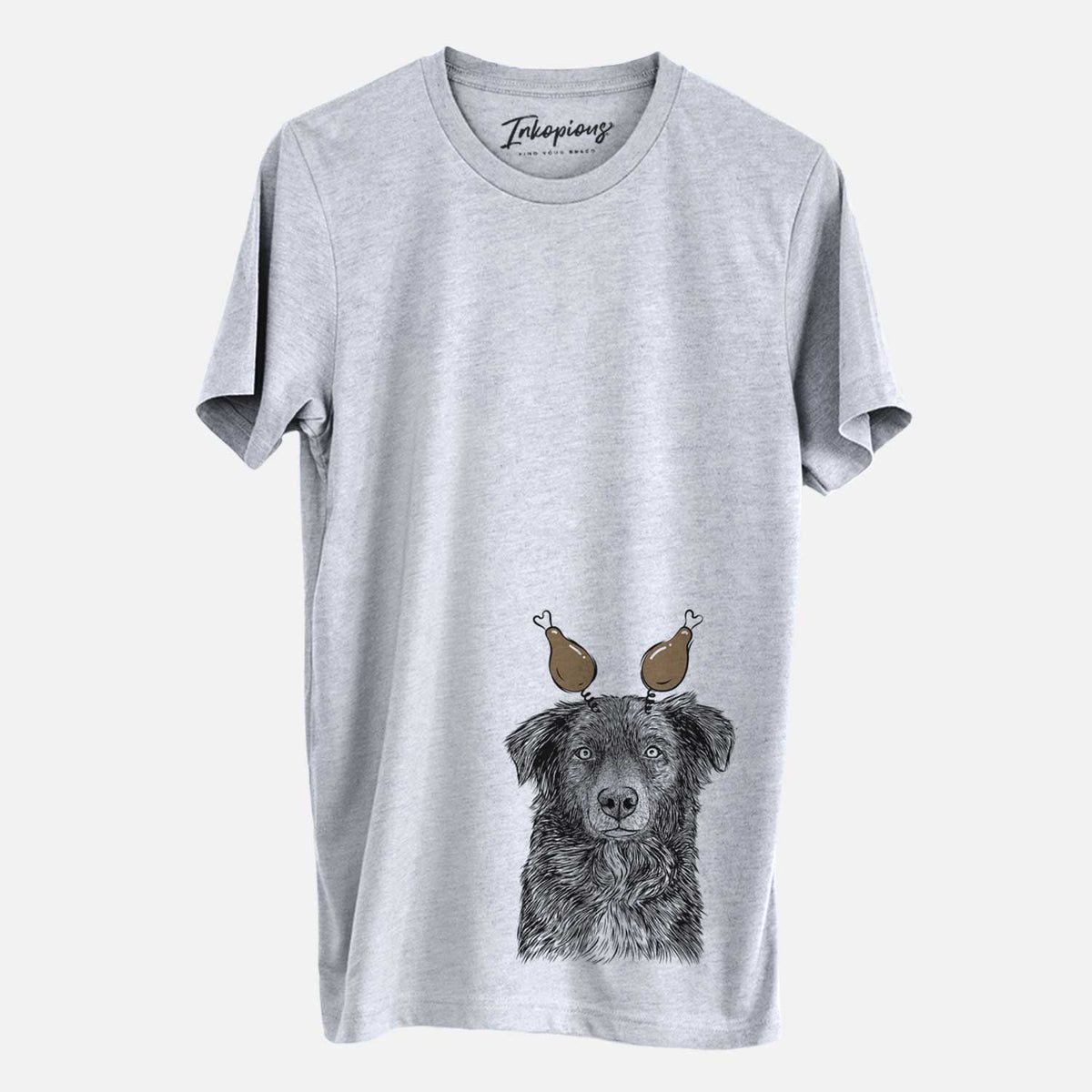 Thanksgiving Pixel the Australian Shepherd - Unisex Crewneck