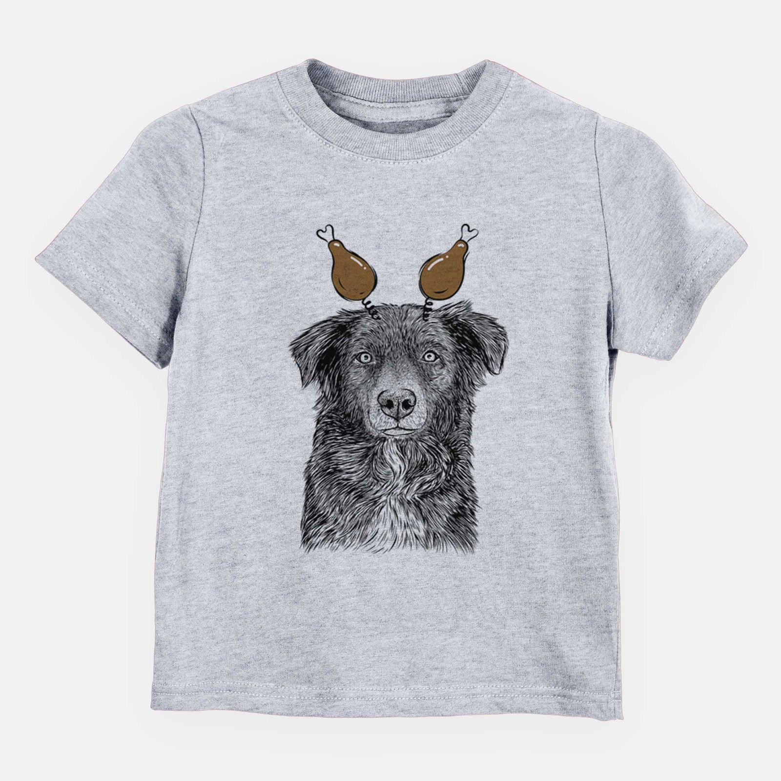 Thanksgiving Pixel the Australian Shepherd - Kids/Youth/Toddler Shirt