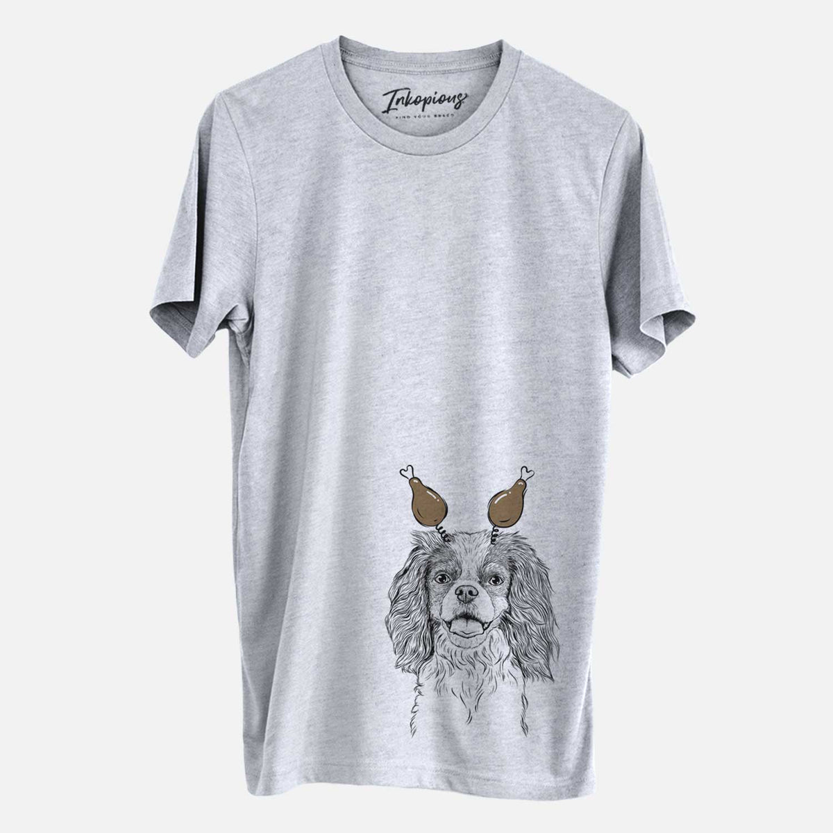 Thanksgiving Poppy the Cavalier King Charles Spaniel - Unisex Crewneck