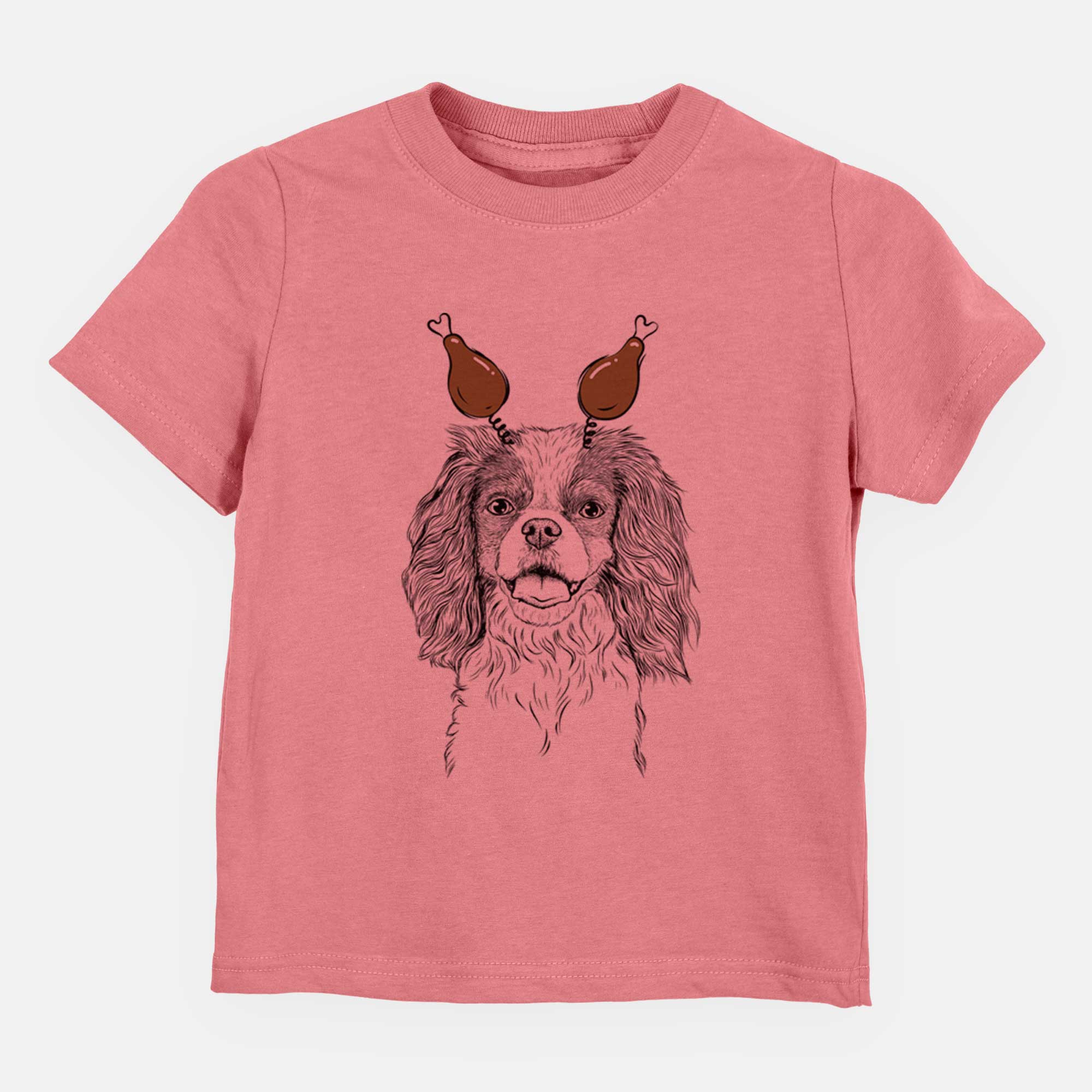 Thanksgiving Poppy the Cavalier King Charles Spaniel - Kids/Youth/Toddler Shirt