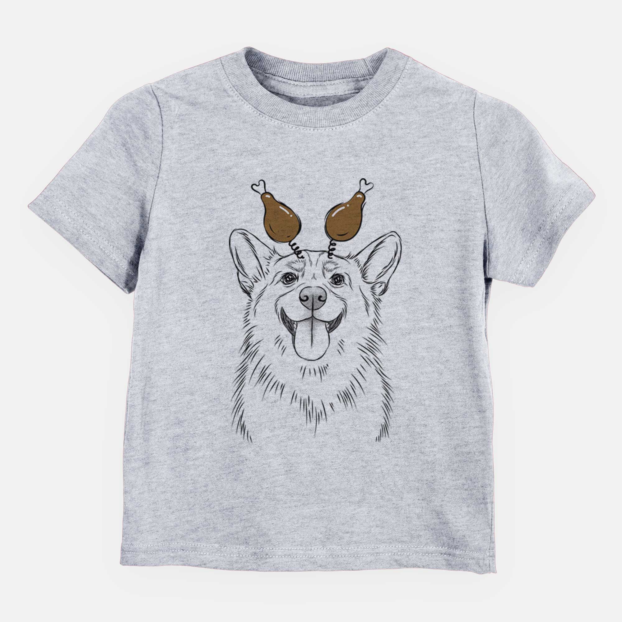 Thanksgiving Porter the Pembroke Welsh Corgi - Kids/Youth/Toddler Shirt