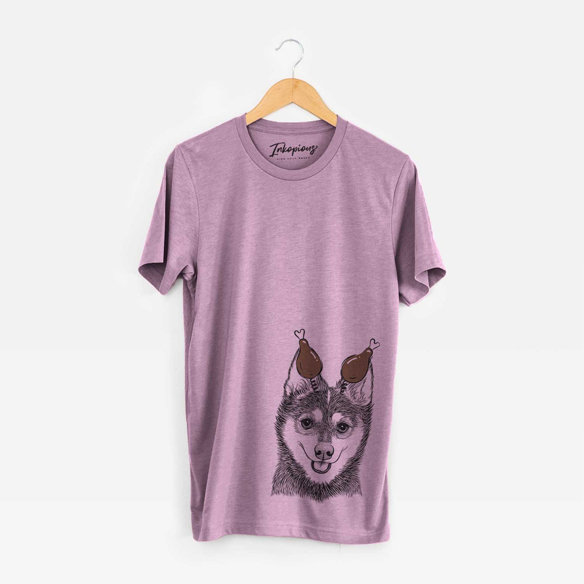 Thanksgiving Posey the Alaskan Klee Kai - Unisex Crewneck