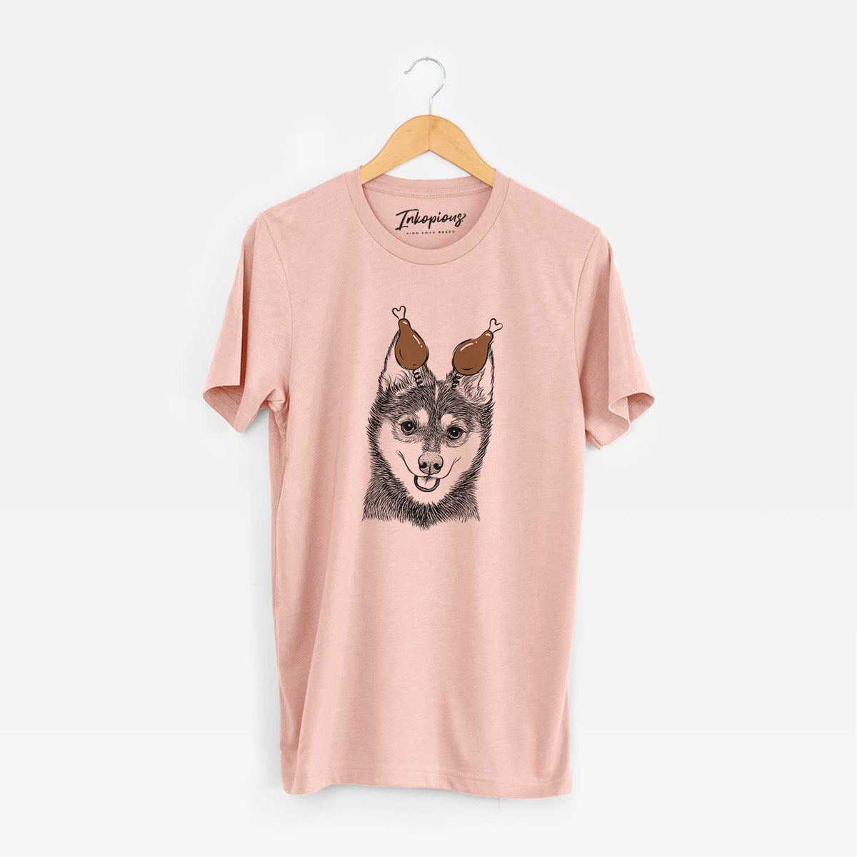 Thanksgiving Posey the Alaskan Klee Kai - Unisex Crewneck