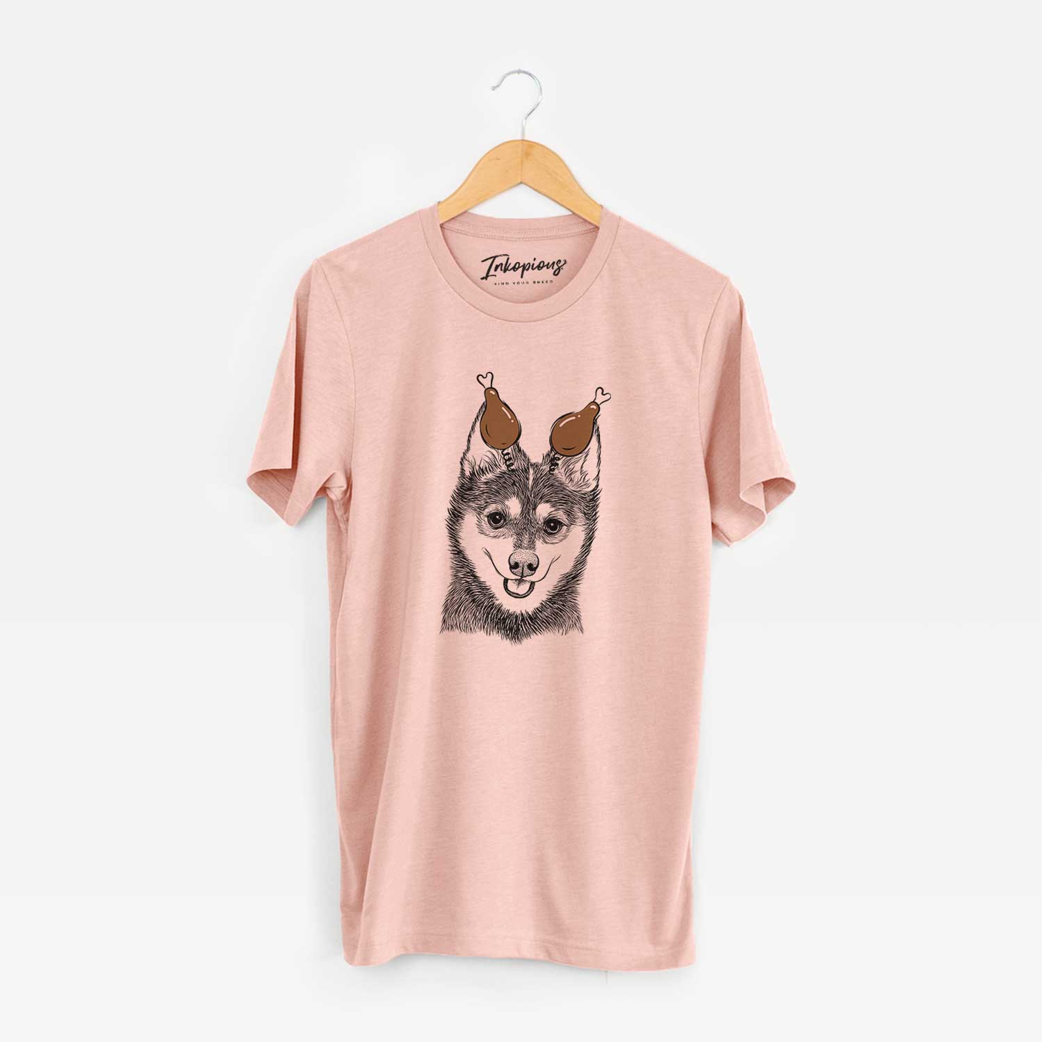 Thanksgiving Posey the Alaskan Klee Kai - Unisex Crewneck