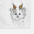 Princess Ava the Long Haired Chihuahua Decorative Hand Towel