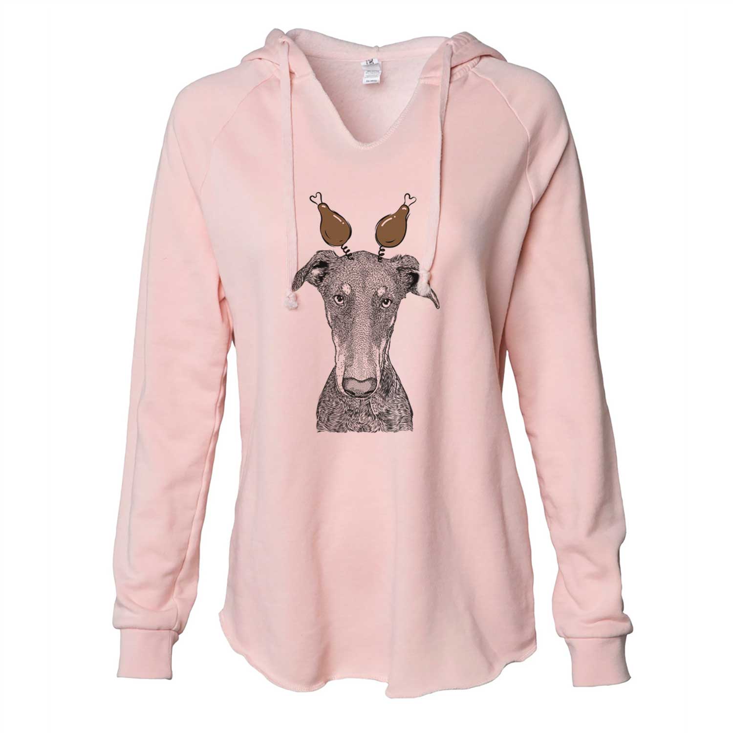 Thanksgiving Princess Fiona the Doberman Pinscher - Cali Wave Hooded Sweatshirt