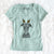 Thanksgiving Princess Fiona the Doberman Pinscher - Women's V-neck Shirt