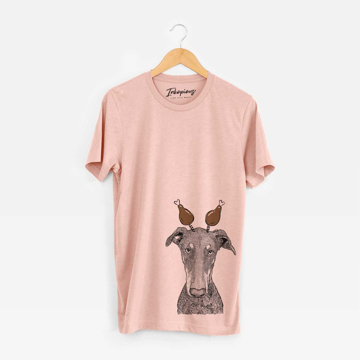Thanksgiving Princess Fiona the Doberman Pinscher - Unisex Crewneck