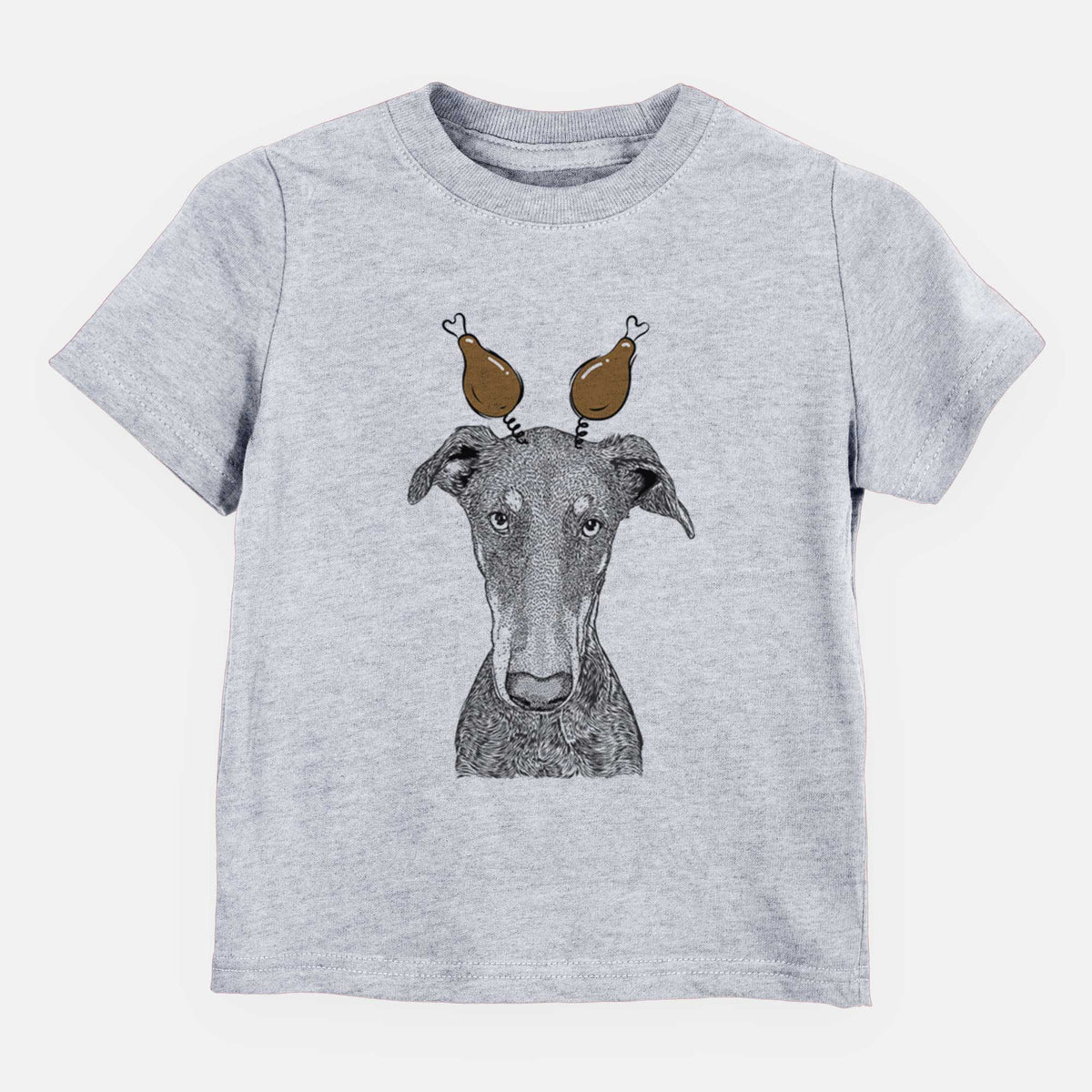 Thanksgiving Princess Fiona the Doberman Pinscher - Kids/Youth/Toddler Shirt