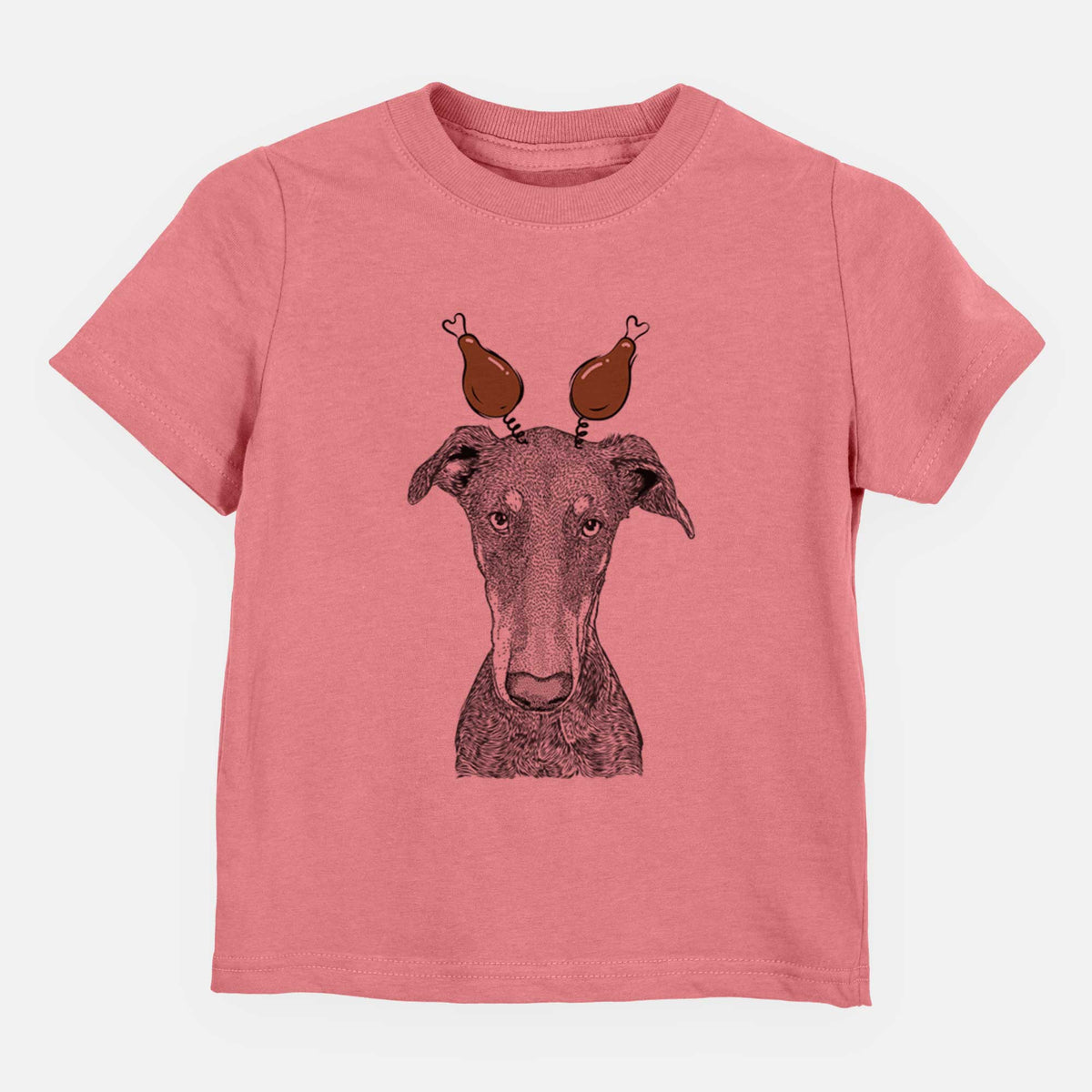 Thanksgiving Princess Fiona the Doberman Pinscher - Kids/Youth/Toddler Shirt
