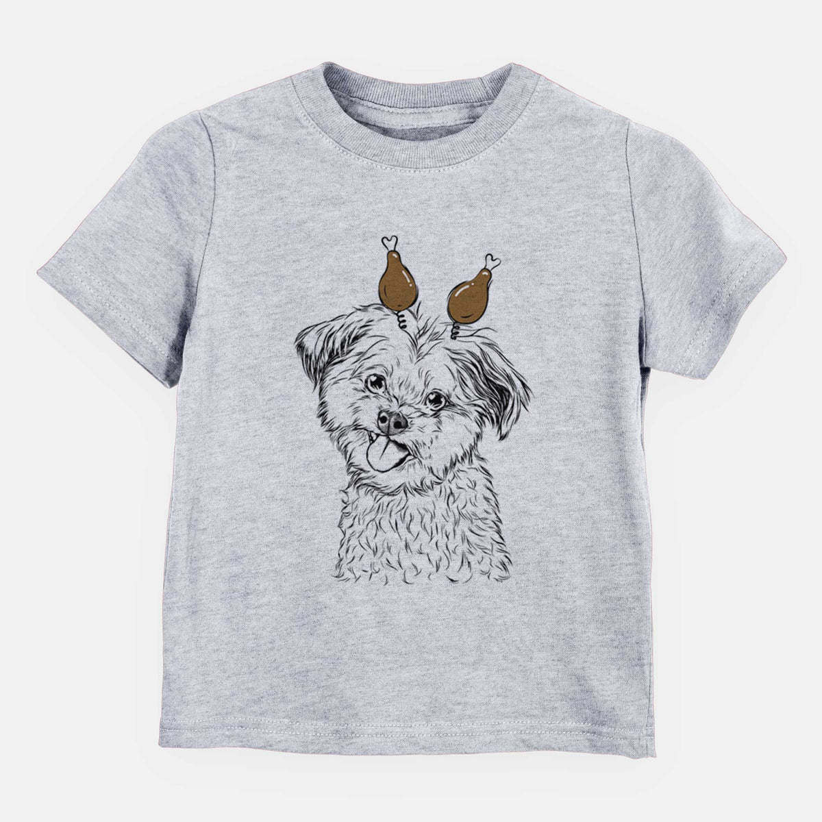 Thanksgiving Puff the Malshi - Kids/Youth/Toddler Shirt