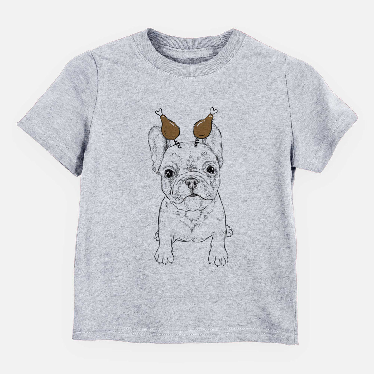 Thanksgiving Puppy Pierre the French Bulldog - Kids/Youth/Toddler Shirt