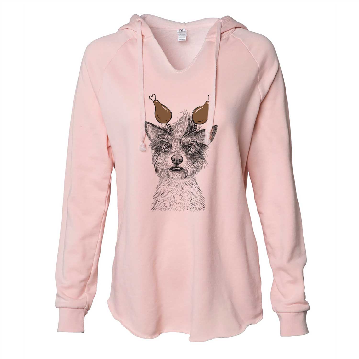 Thanksgiving Quigley the Mixed Breed - Cali Wave Hooded Sweatshirt