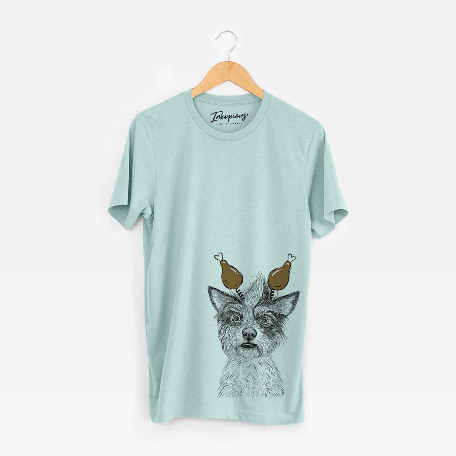 Thanksgiving Quigley the Mixed Breed - Unisex Crewneck