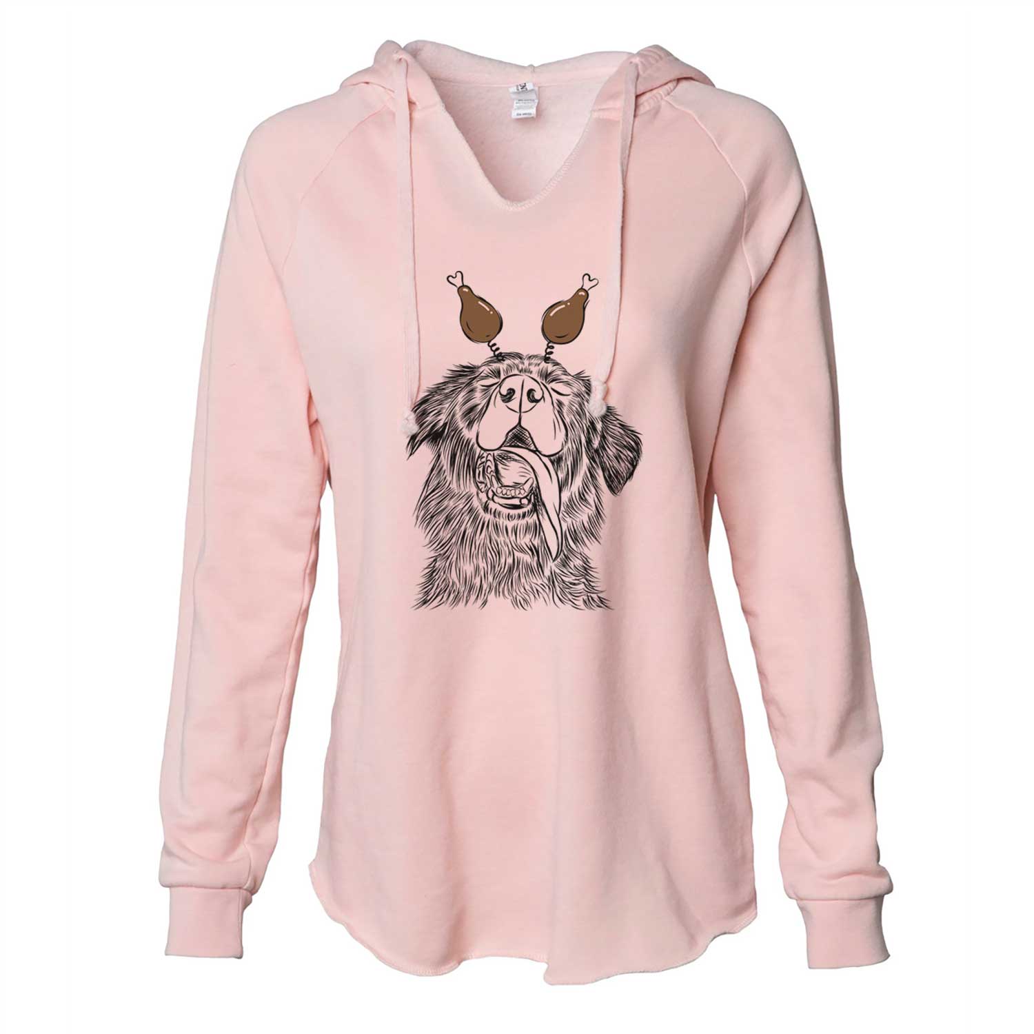 Thanksgiving Quint the Mixed Breed - Cali Wave Hooded Sweatshirt