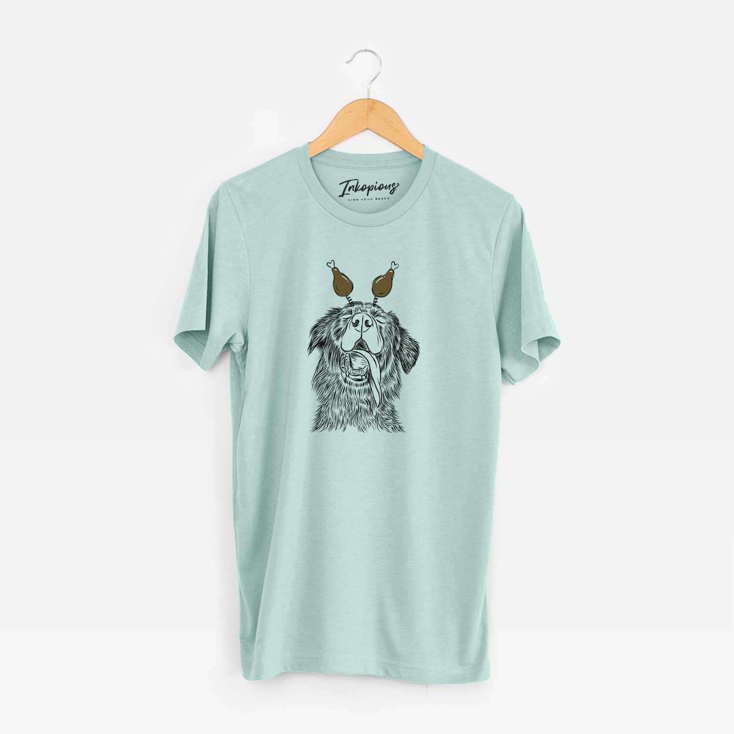 Thanksgiving Quint the Mixed Breed - Unisex Crewneck