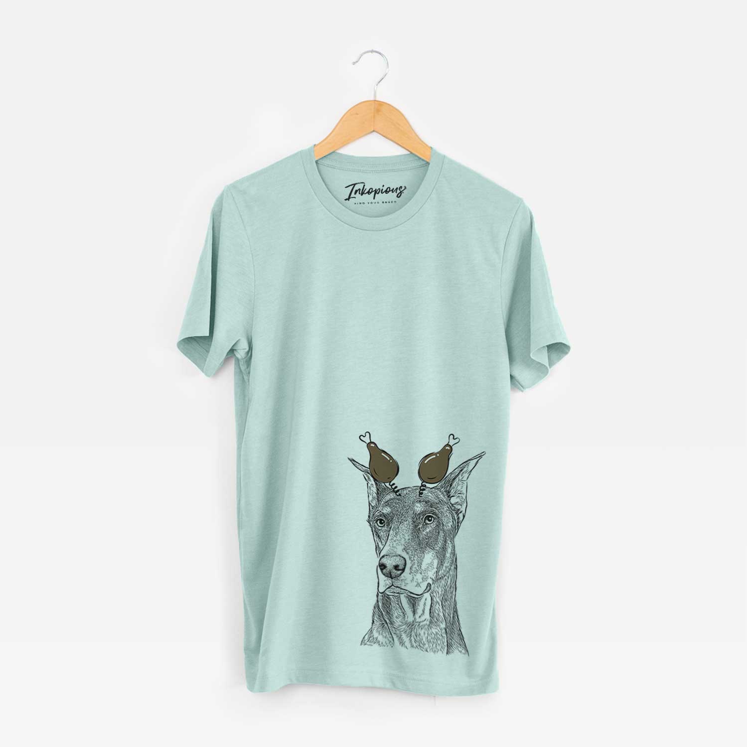 Thanksgiving RJ the Doberman Pinscher - Unisex Crewneck