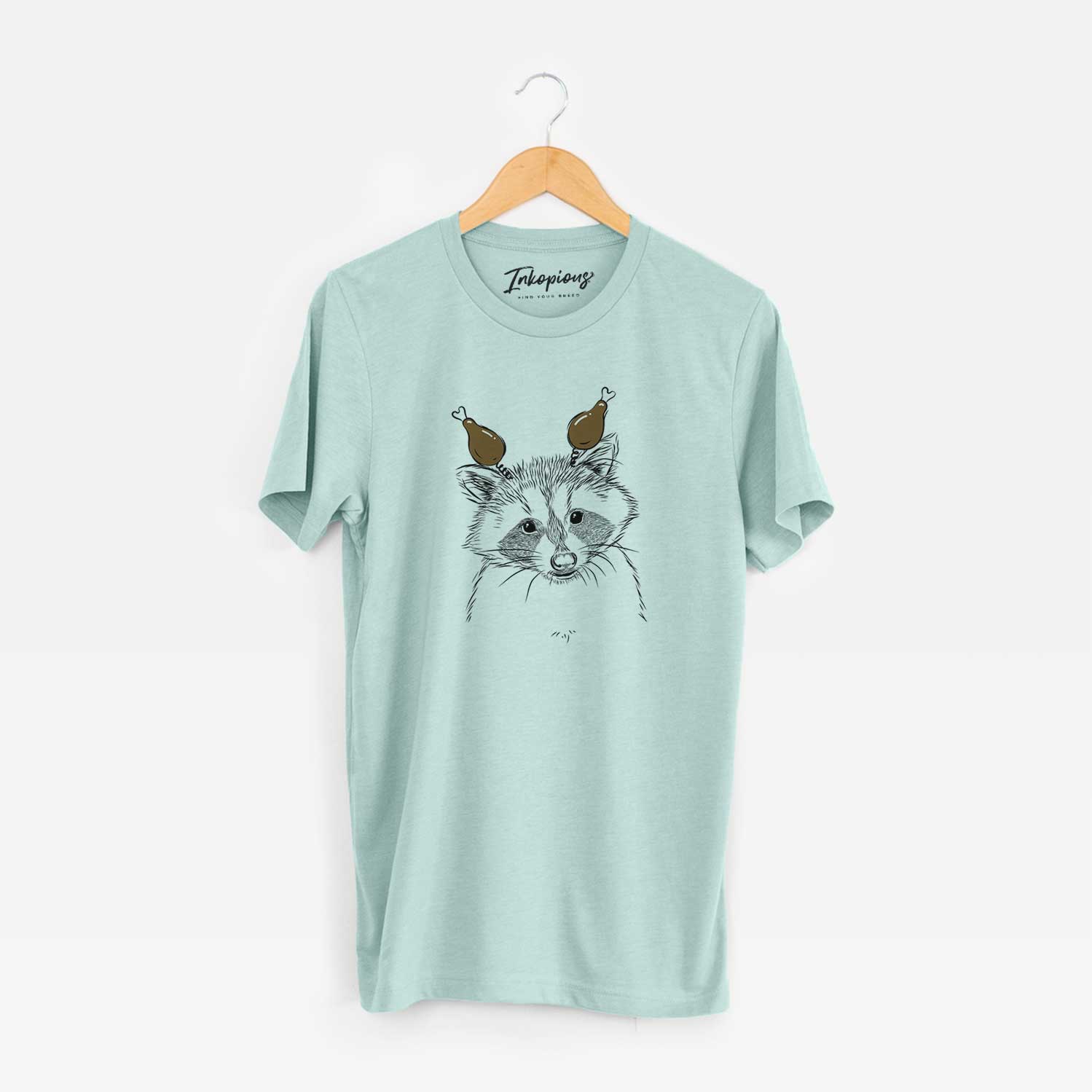 Thanksgiving Randy the Raccoon - Unisex Crewneck