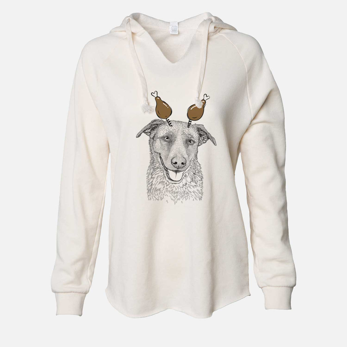 Thanksgiving Reef the Mixed Breed - Cali Wave Hooded Sweatshirt