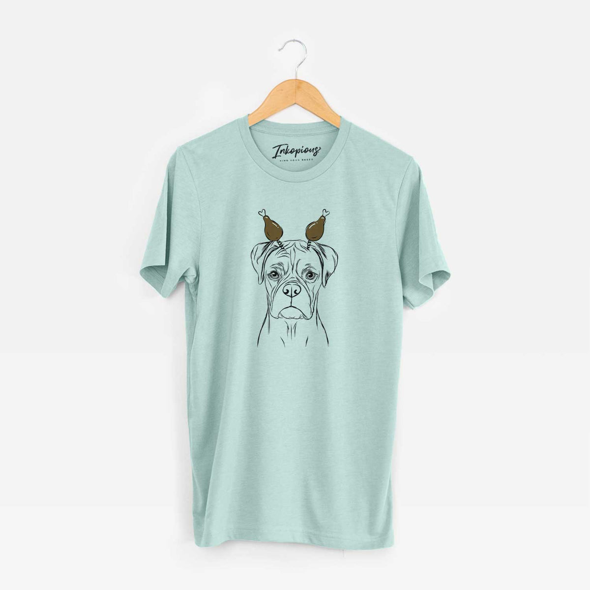 Thanksgiving Reese the Boxer - Unisex Crewneck