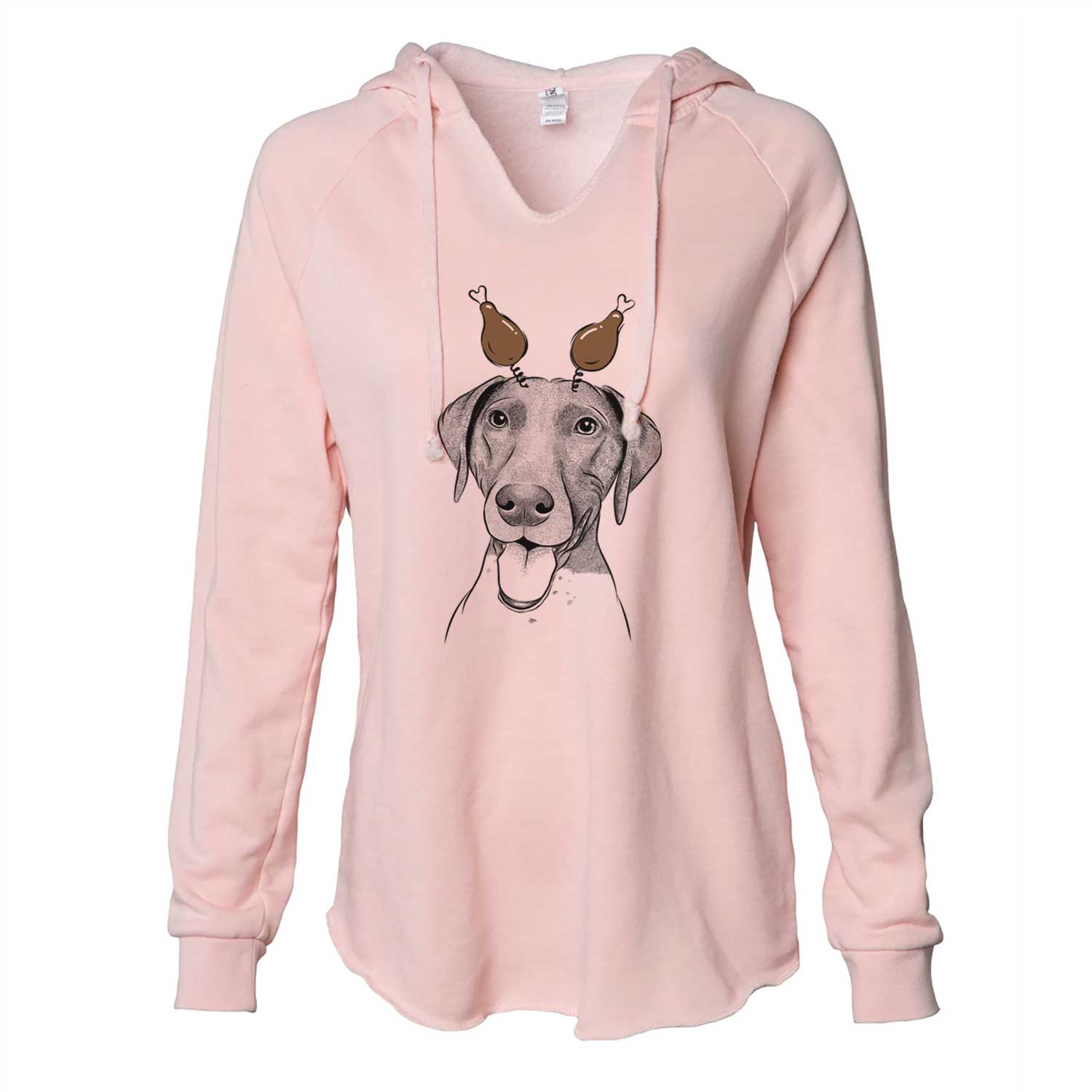 Thanksgiving Remi the German Shorthaired Pointer - Cali Wave Hooded Sweatshirt