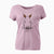 Thanksgiving Remington the Bedlington Terrier - Women's V-neck Shirt