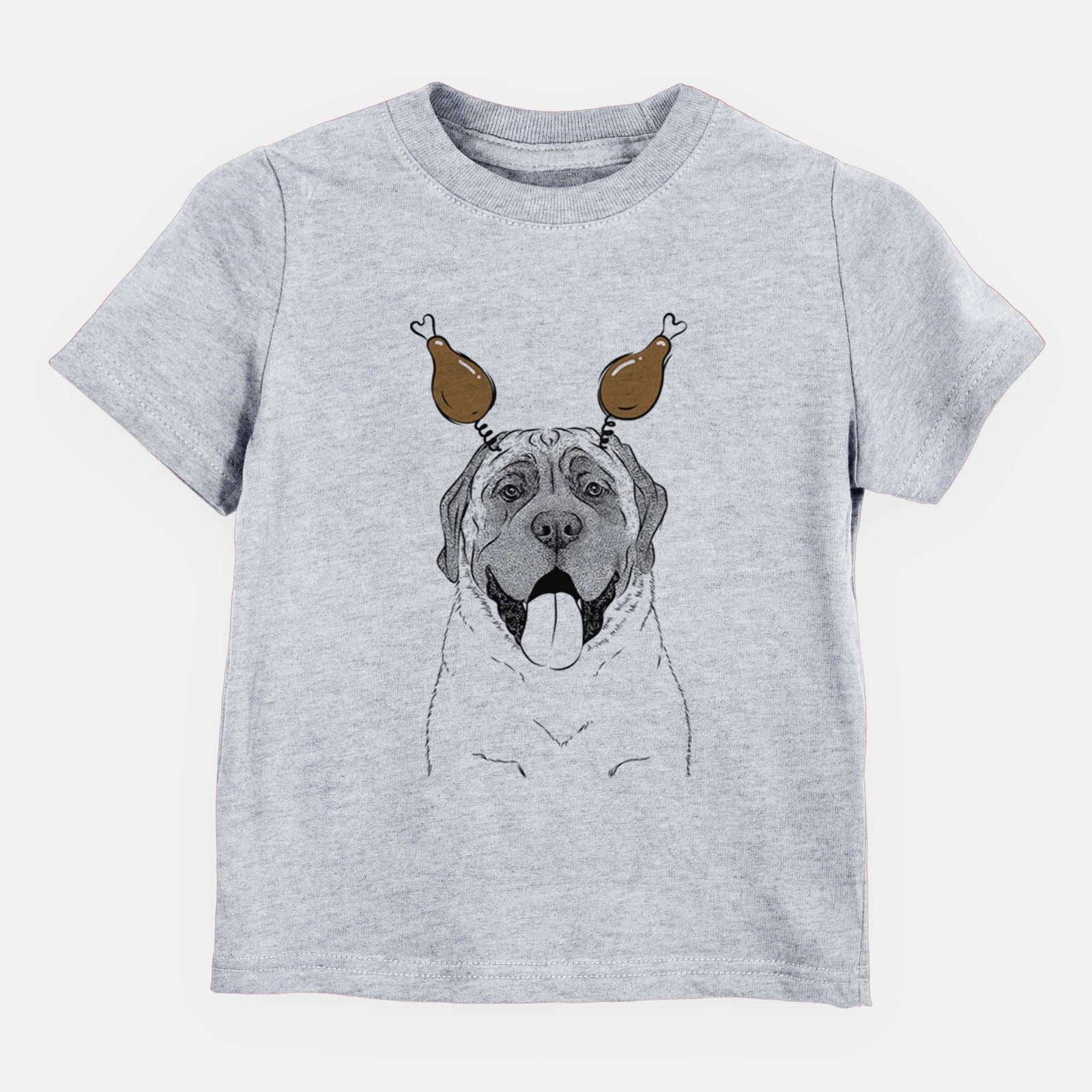 Thanksgiving Remmie the English Mastiff - Kids/Youth/Toddler Shirt