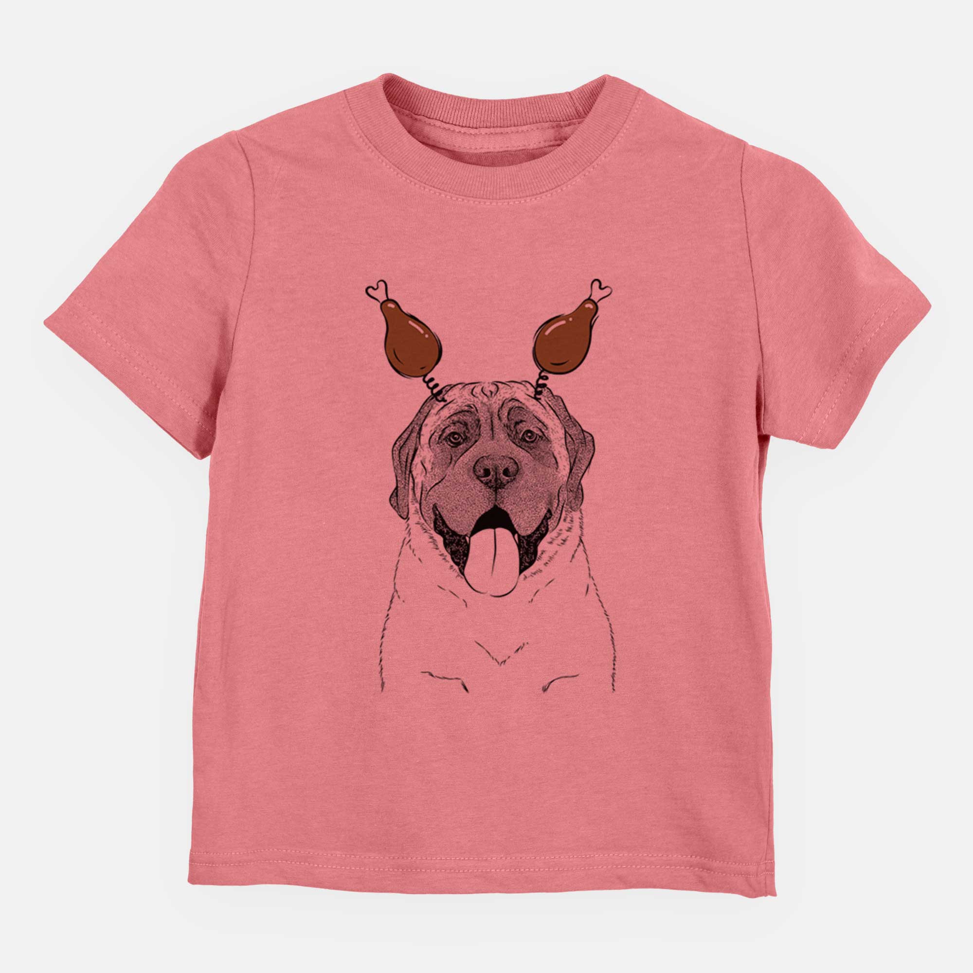 Thanksgiving Remmie the English Mastiff - Kids/Youth/Toddler Shirt