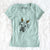 Thanksgiving Reuby the Boxer - Women's V-neck Shirt