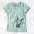 Thanksgiving Reuby the Boxer - Women's V-neck Shirt