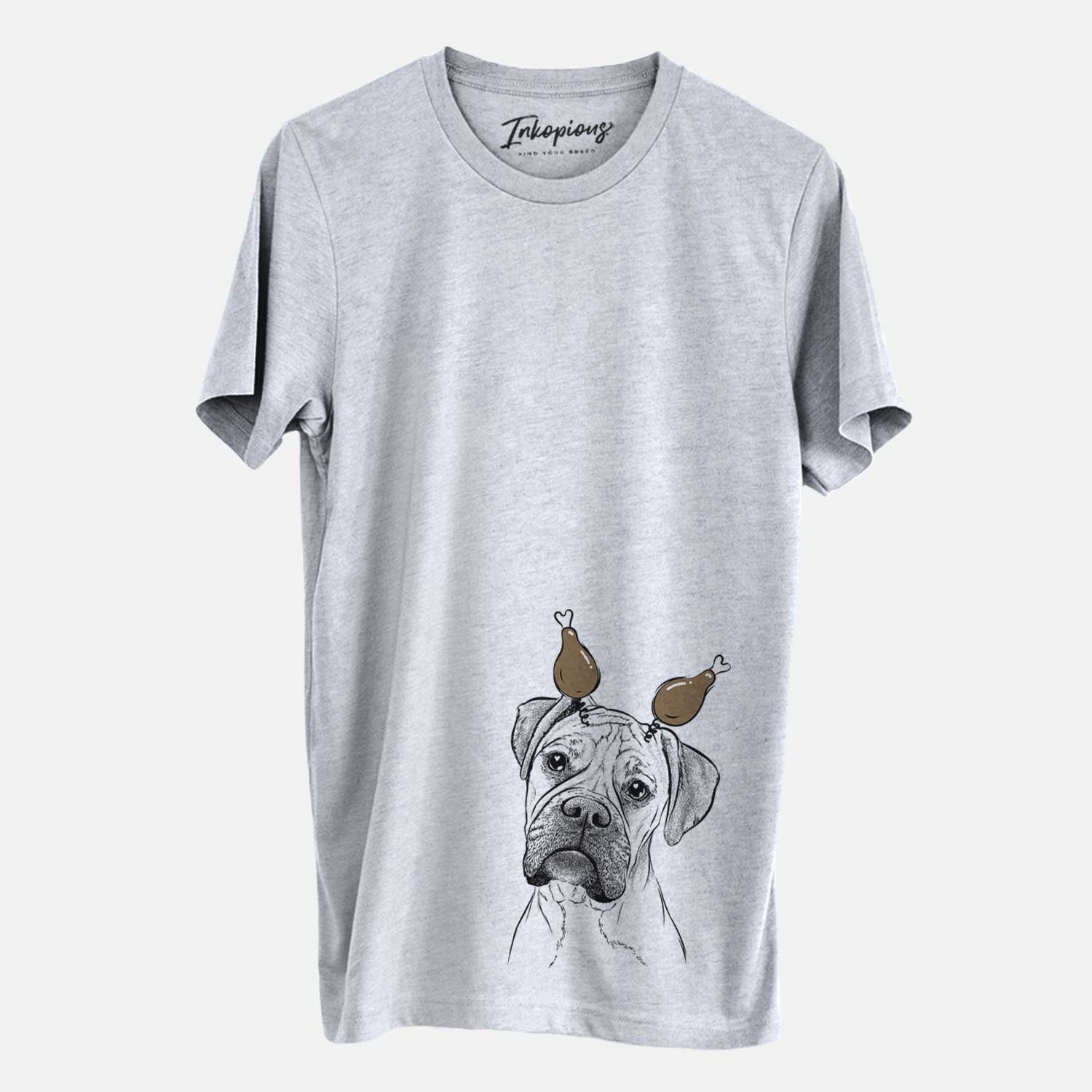 Thanksgiving Reuby the Boxer - Unisex Crewneck