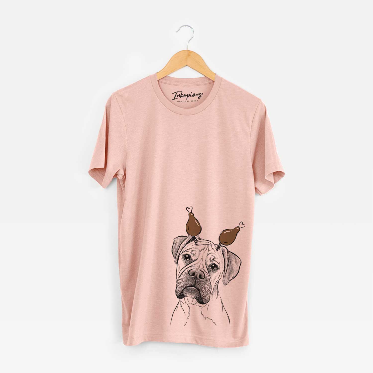 Thanksgiving Reuby the Boxer - Unisex Crewneck