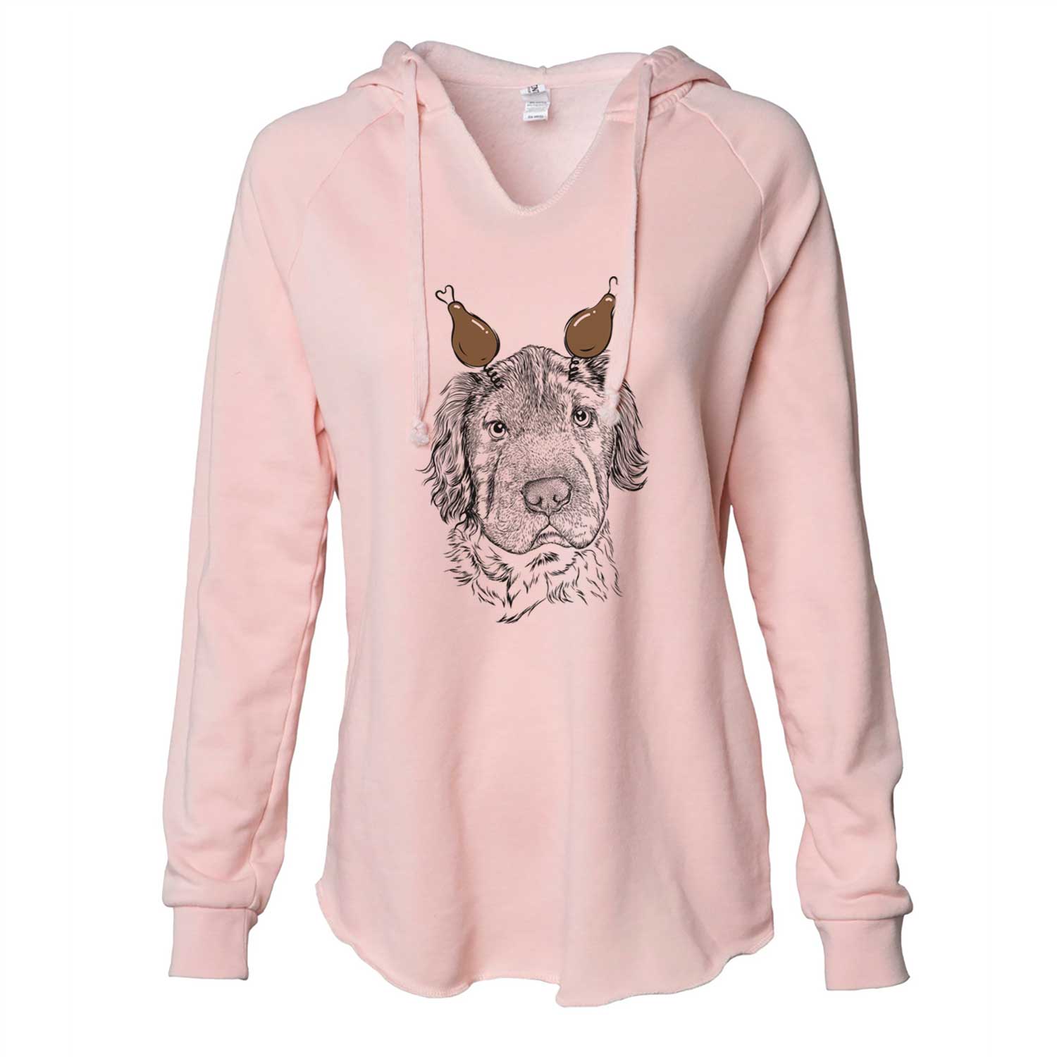 Thanksgiving Rex the Mini Hippo - Cali Wave Hooded Sweatshirt