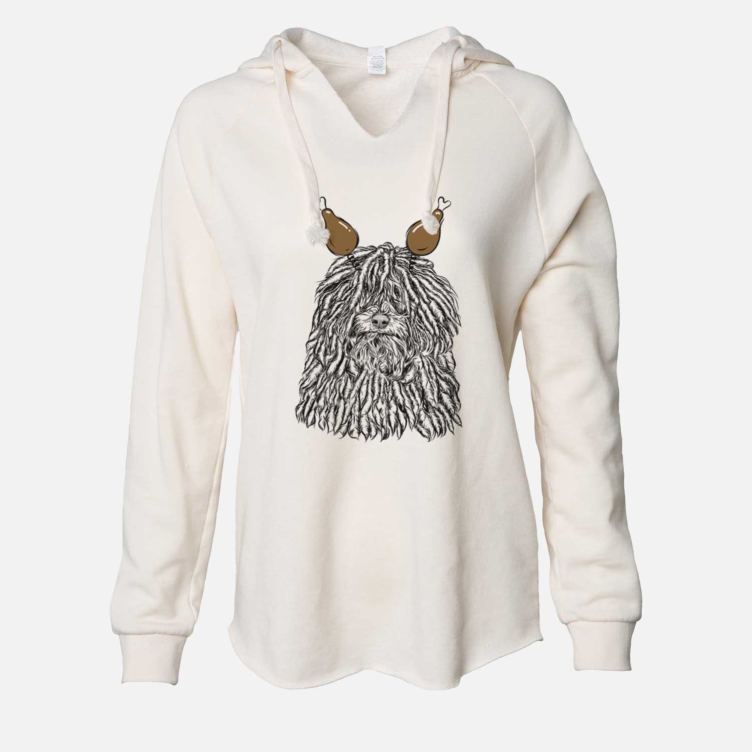 Thanksgiving Rezi the Puli - Cali Wave Hooded Sweatshirt