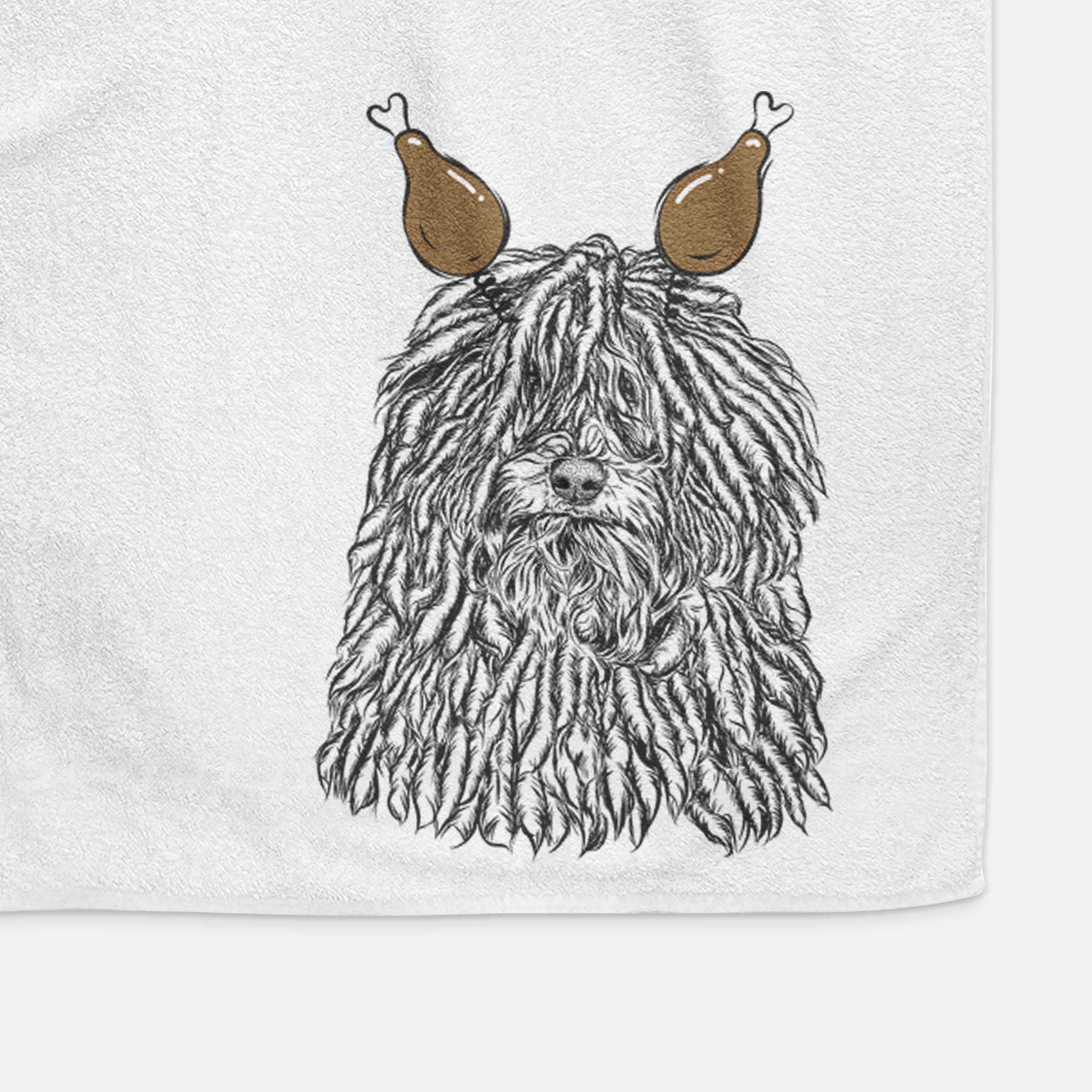 Rezi the Puli Decorative Hand Towel