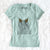 Thanksgiving Rhino the Guinea Pig - Women's V-neck Shirt