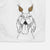 Rhys the Vizsla Decorative Hand Towel