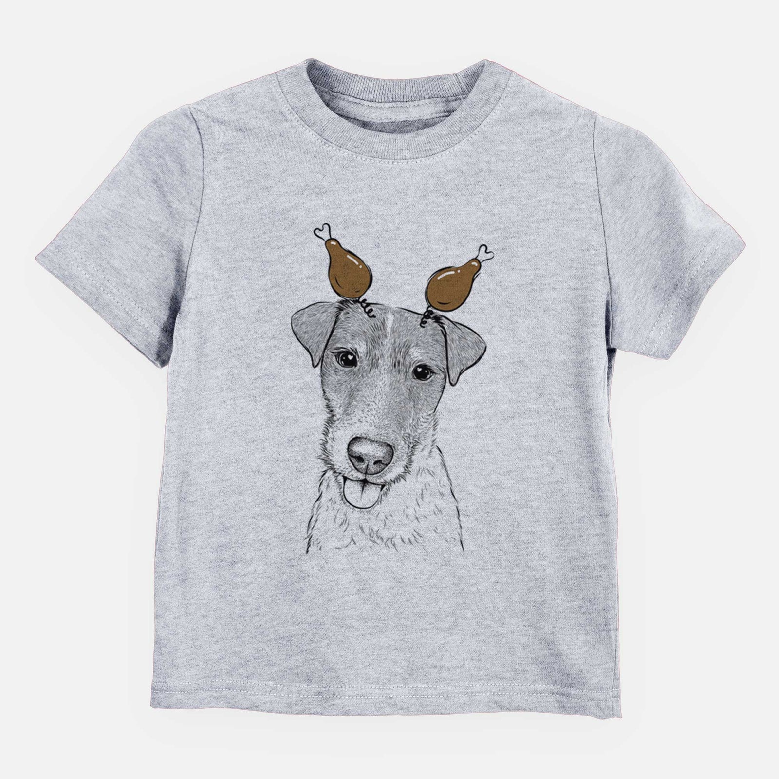 Thanksgiving Rider the Parson Russell Terrier - Kids/Youth/Toddler Shirt