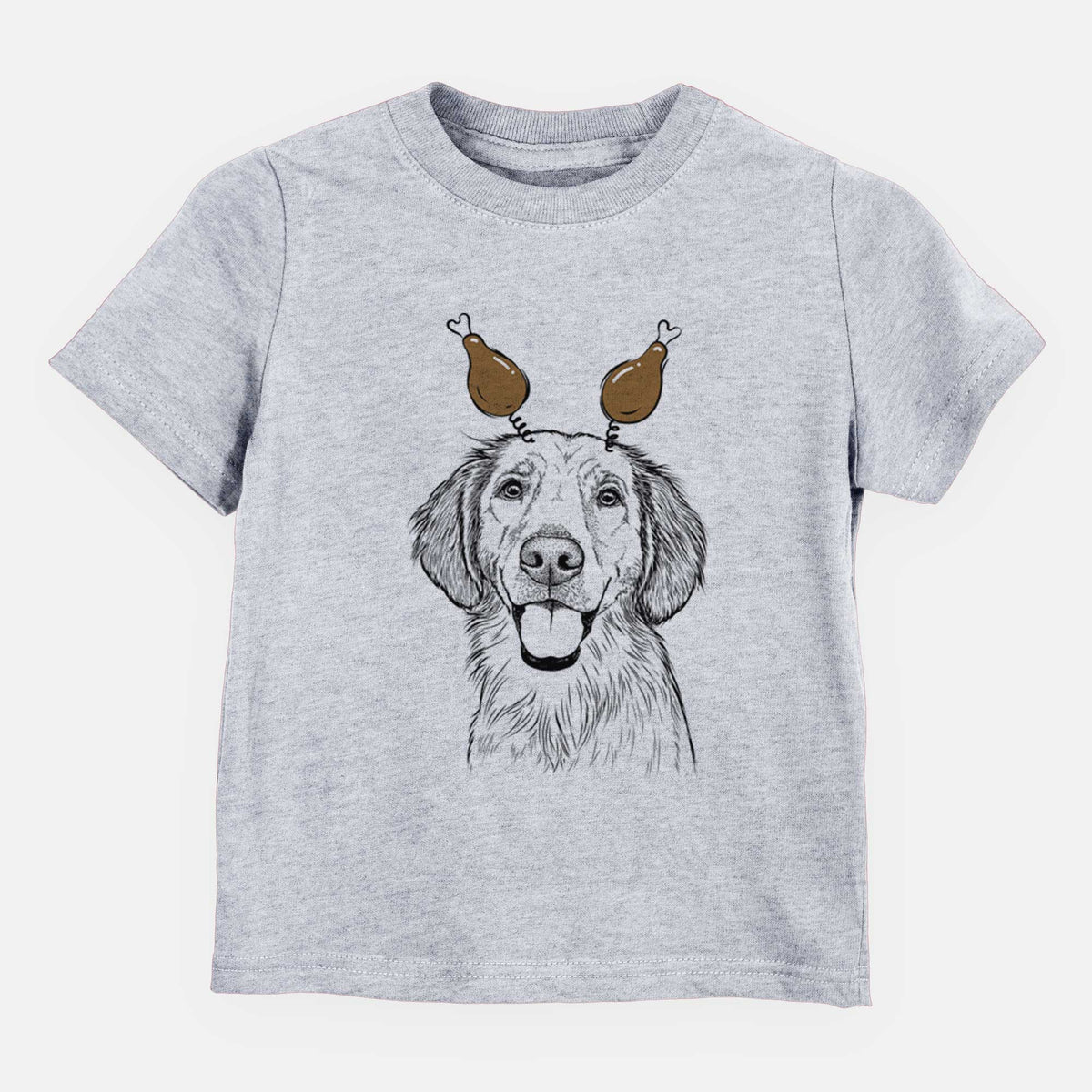 Thanksgiving Riley the Golden Retriever - Kids/Youth/Toddler Shirt