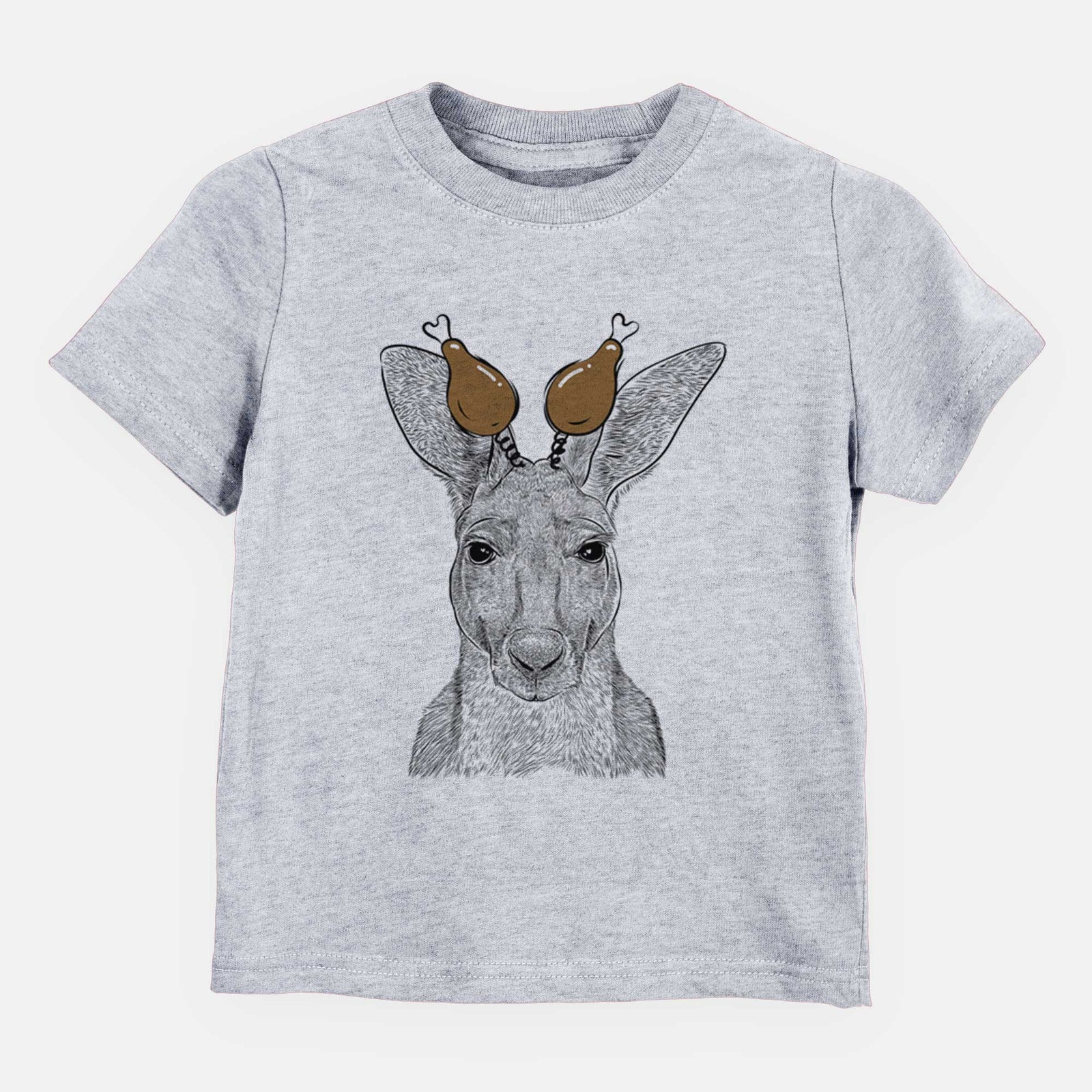 Thanksgiving Roger the Red Kangaroo - Kids/Youth/Toddler Shirt