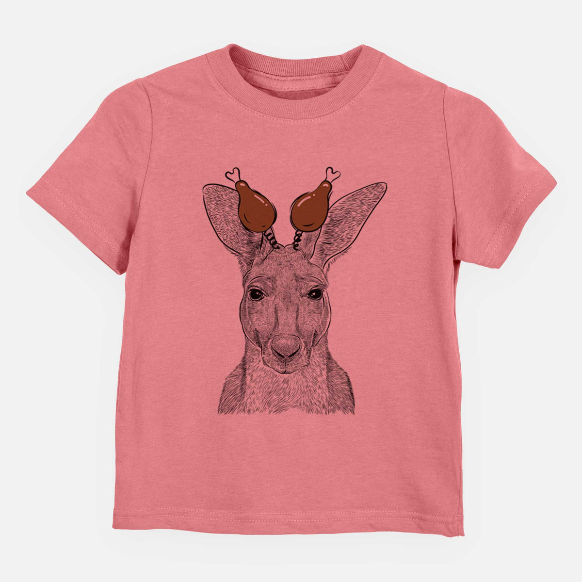 Thanksgiving Roger the Red Kangaroo - Kids/Youth/Toddler Shirt