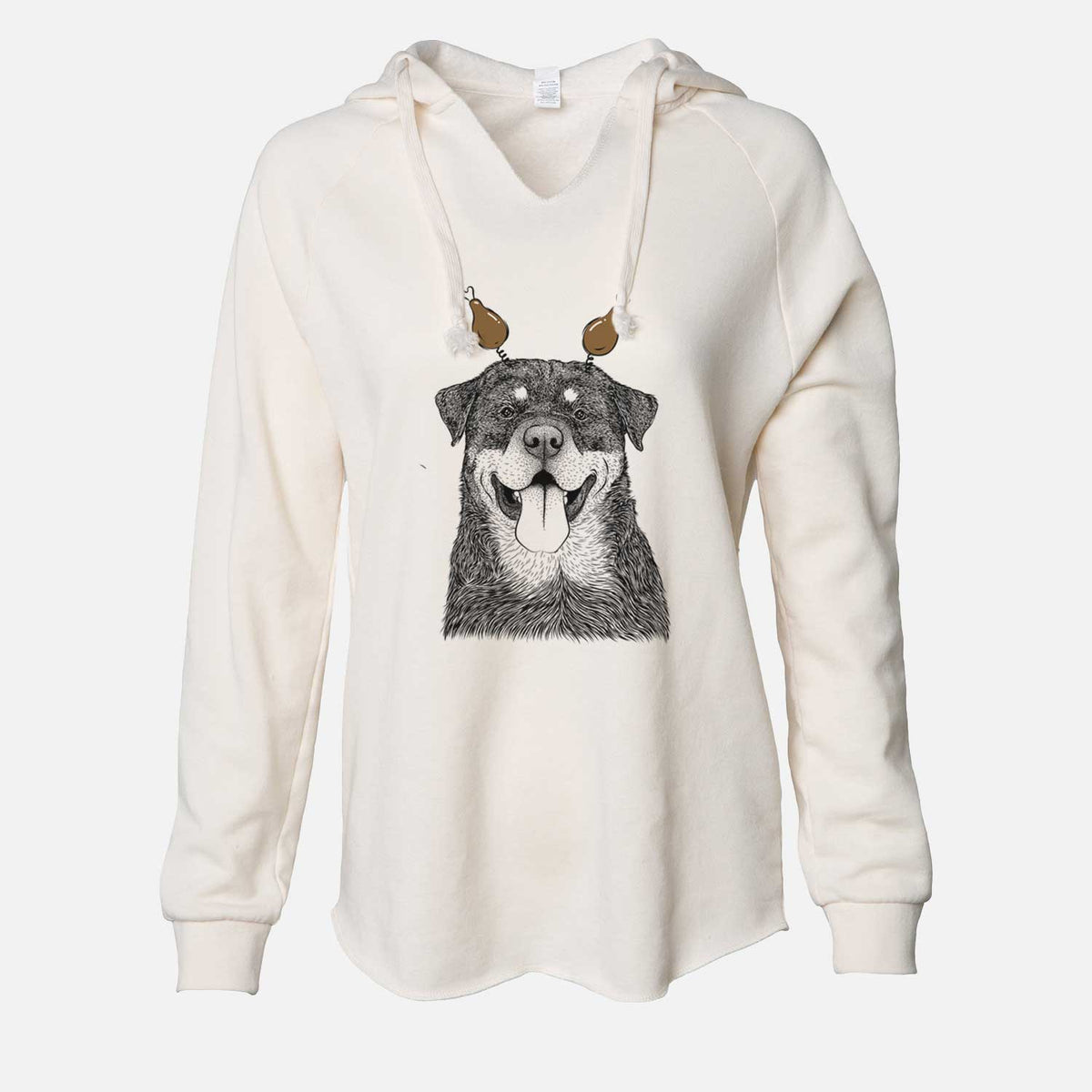 Thanksgiving Romeo the Rottweiler - Cali Wave Hooded Sweatshirt